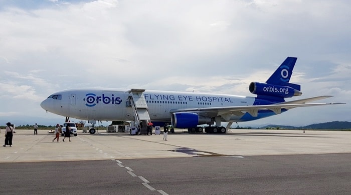 Bệnh viện bay Orbis đã tới Việt Nam năm 2017