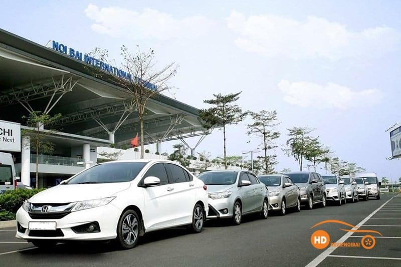 Bảng giá chi tiết thuê xe taxi 4,5,7,12,30 chỗ sân bay Nội Bài đi Hải Phòng